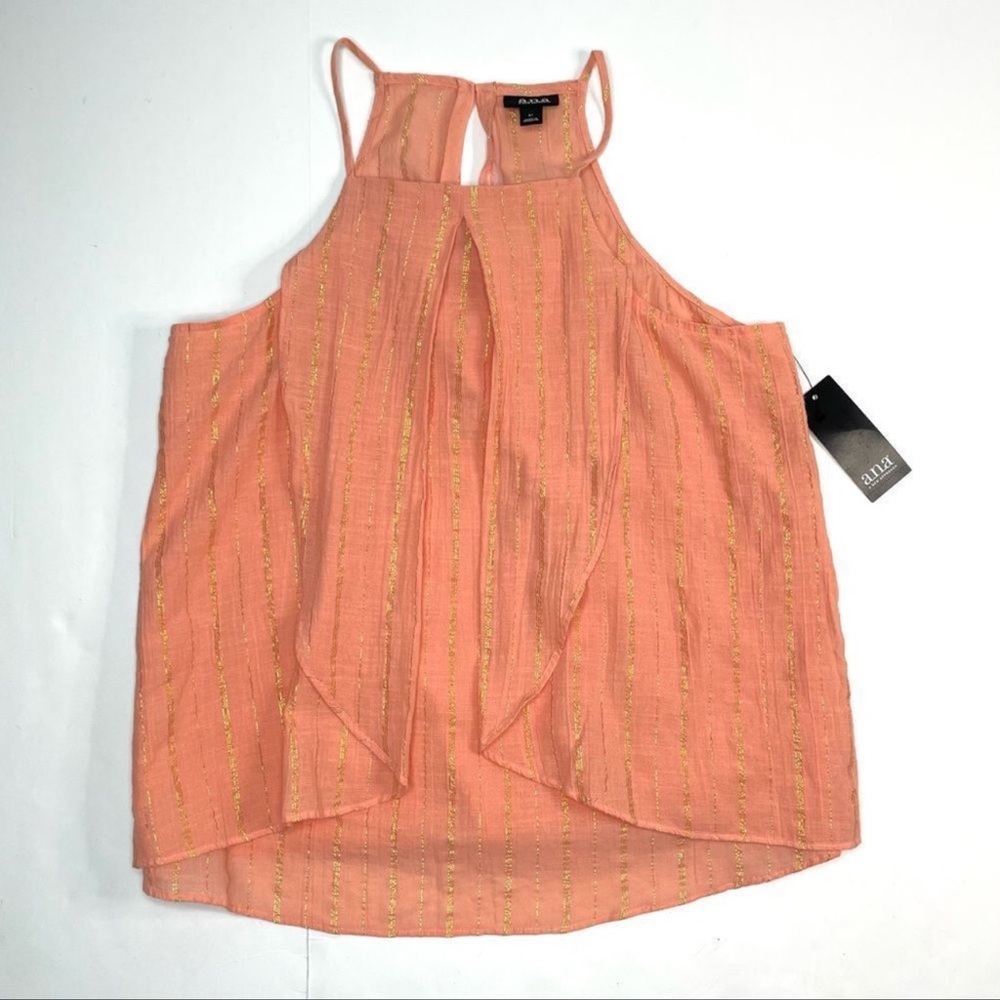 Peach Dahlia Top